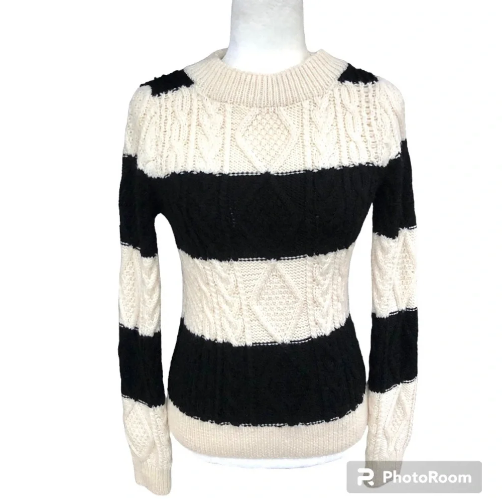 J. Crew Wool Hand Knit Sweater